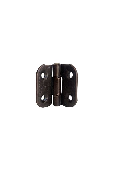 DSYapıAksesuar Backgammon Hinge Furniture Box Hinge with Stop (Bronze) (2 Pcs) (Width: 3cm Length: 3cm)