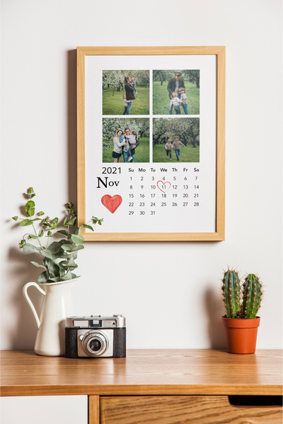 baucollection Çerçevesiz Duygusal Hediye Posteri – Doğum Günü & Yıldönümü için Kişiye Özel Poster