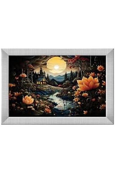 STOREMAX Puzzle Night Beauties 1000 Pieces Puzzle with Frame Star Buy Bz 1087243