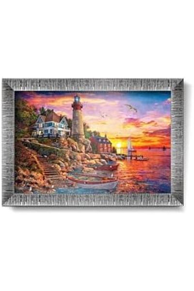 STOREMAX Puzzle Magnificent Sunset 1000 Pieces Puzzle with Frame Star Buy Bz 1087243