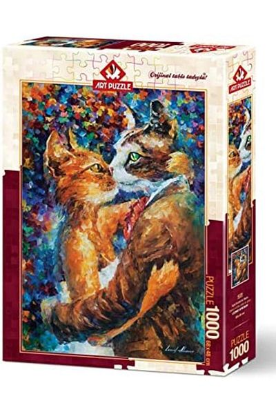 STOREMAX Puzzle Dance of the Cats in Love 1000 Piece Puzzle Star Buy Bz 1087243