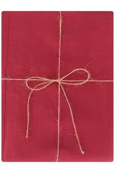 STOREMAX Casual Burgundy Tablecloth 150X250Cm Star Buy Bz 1087243