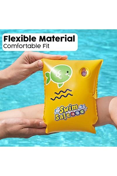 STOREMAX Swim Safe Abc Swimming Sleeves, Level C, Wondersplash, 3-6 Years, 25 X 15 cm Star Buy Bz 1087243