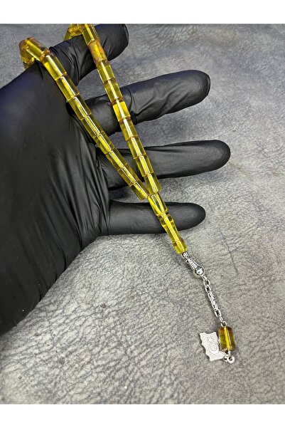 Mos Tespih Cut Moire High End Tightening Amber Prayer Beads