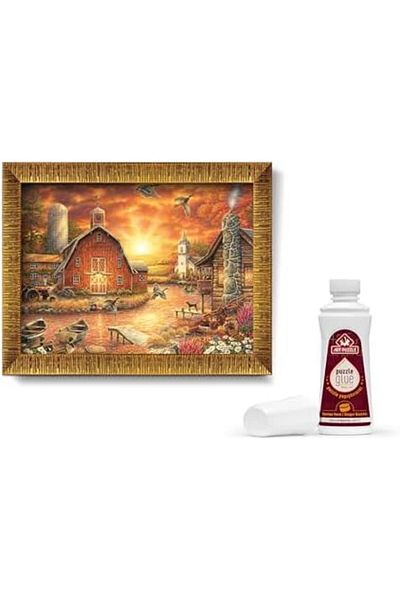 STOREMAX Puzzle the Journey of the Sunset 1000 Pieces Puzzle with Frame Star Buy Bz 1087243