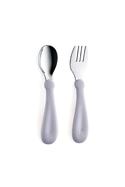 lowell home Stainless Steel Fork Spoon Set 522 Gray