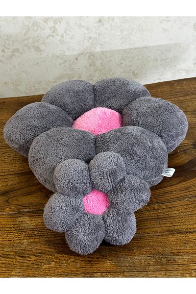 happyteks boutique Daisy Throw Pillow Miniature with 2 Pieces