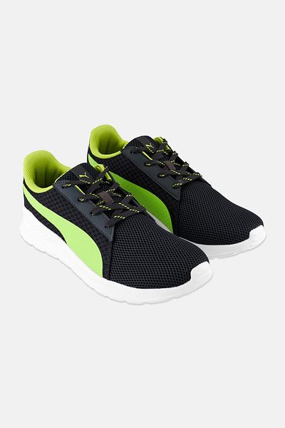 Puma Men Hampton Idp Lace Up Training Shoes, Black