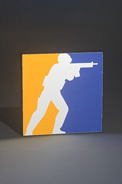 MEK Counter Strike CSGO Tasarımlı Gece Lambası
