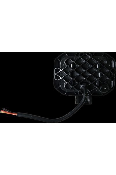 DELUXETUNING Proiector cu led, 42W, 12V-24V, 1500 lm, cu stroboscop si pozitie galbena, carcasa aluminiu