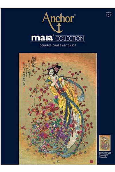 Anchor Maia Collection 5678000-01205 27 X 40 cm Cross Stitch Kit