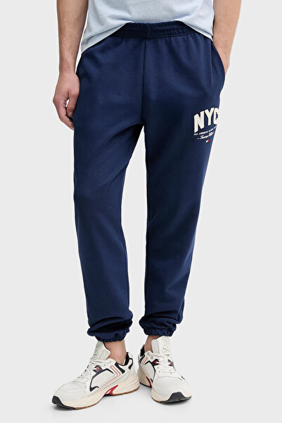 Tommy Hilfiger بنطلون رجالي من القطن ذو قصة عادية مع شعار MW0MW39688 C7G