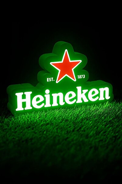 MEK Heineken Tasarımlı Dekoratif Gece Lambası