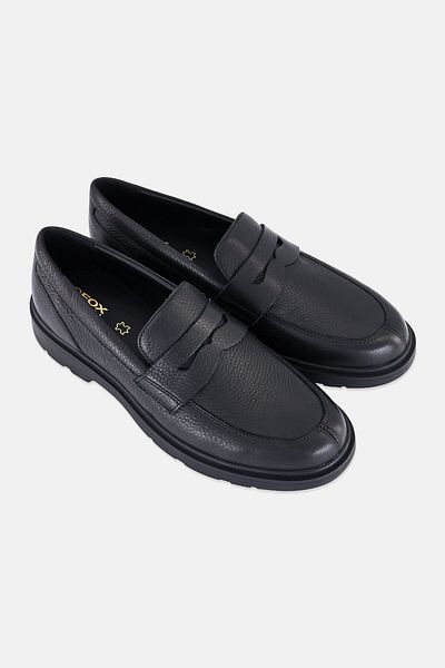 Geox Men U Spherica EC 1 A Slip On Casual Shoes, Black