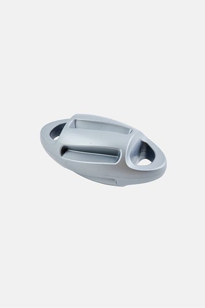 Real Simple Football Dog Toy, Grey