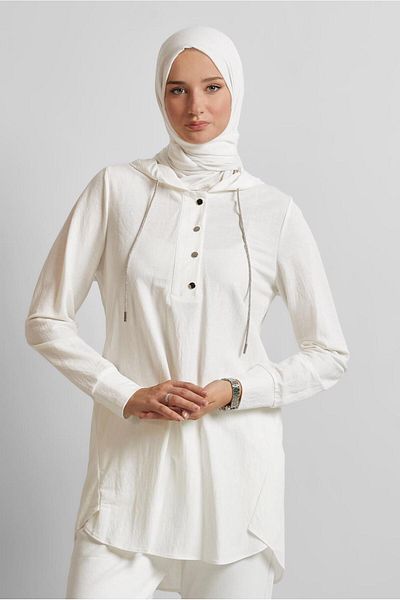 Alvina Hooded Tracksuit Tunic 45742