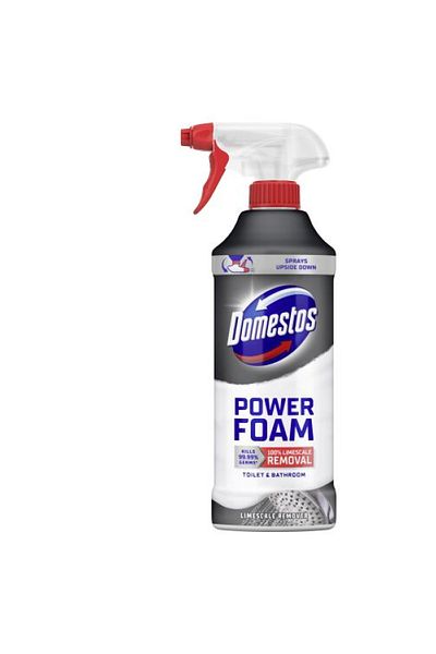 Domestos Spray spuma de curatare anticalcar pentru toaleta si baie 435ml