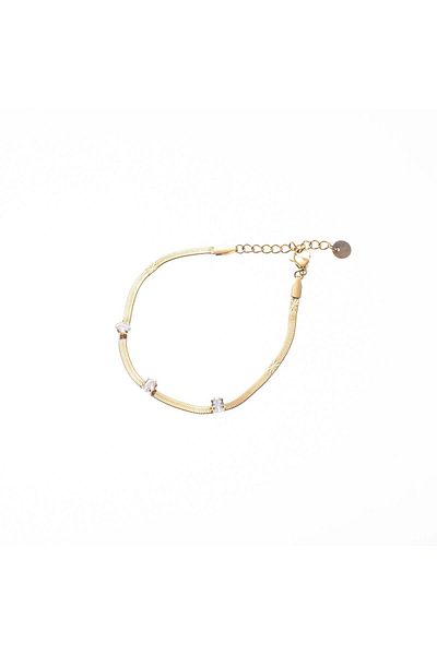 Go Dutch Label Shiny Stone (golden stainless steel)