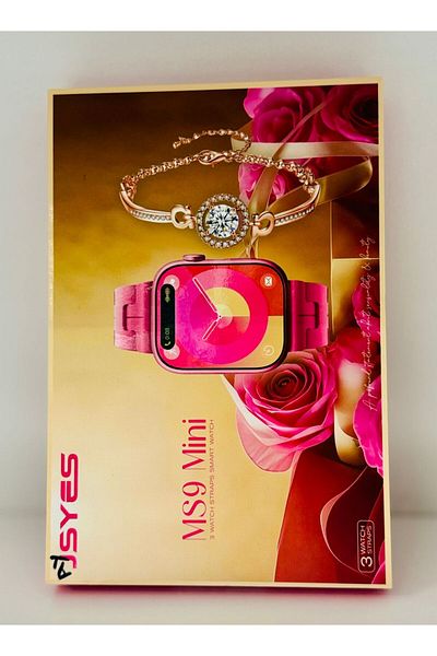 JSYES MS9 MINI SMART WATCH 3STRAP