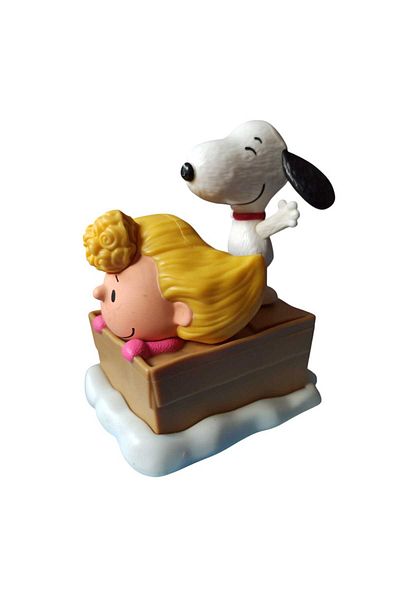Hureggo Vintage Snoopy and Sally Brown Original Figure Toy