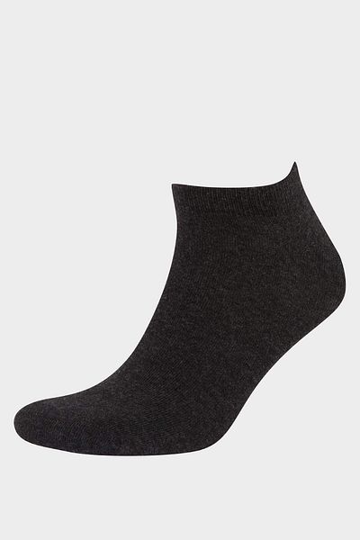 DeFacto Men's 7-Piece Cotton Booties Socks C4489Axns