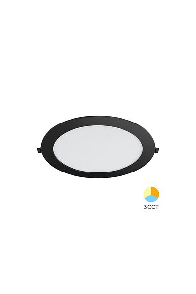Braytron SPOT LED ROTUND ST 24W 10INC-NEGRU 3in1