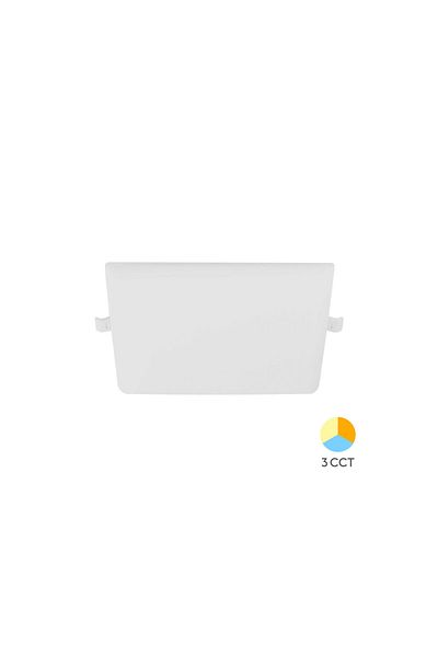 Braytron SPOT LED PATRAT ST 16W 1650lm 3in1 ALB REGLABIL IP20