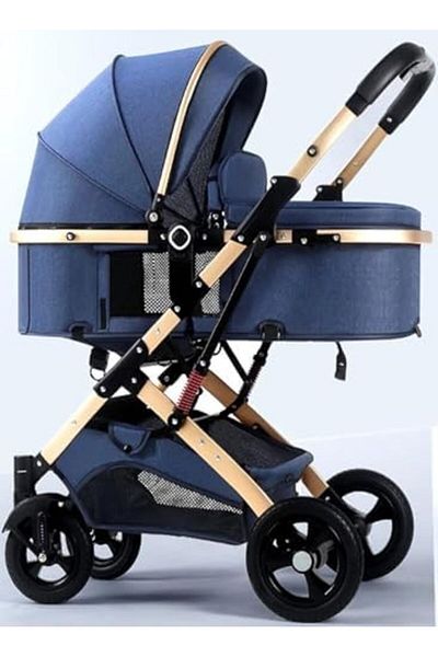Türkiye Adjustable Baby Single Stroller With Storage Basket, Easy To Fold, and Compact Design