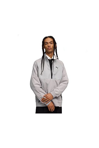 Puma Pumatech Half-Zip Crew Men's Casual Jacket 63210163 Gray
