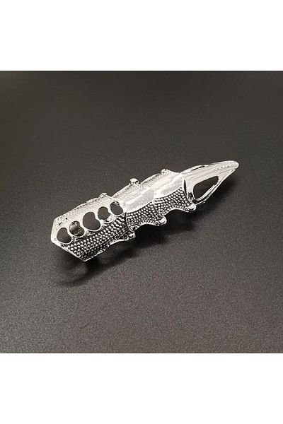 Choice silvery Y2K Punk Style Joint Full Finger Ring Claw Loop Rings For Women Men Halloween Cosplay Costum