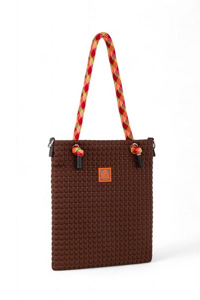 Bilik Deri Scuba Brown Women's Shoulder Bag Barbie