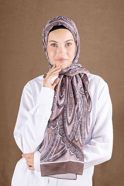 Akel Digital Soft Shawl Ethnic Pastel Pattern2