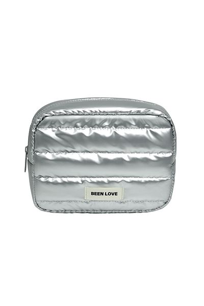 Choice silver Fashion Large Capacity Makeup Bag Travel Organizer Portable Cosmetic Bag Multifunctional Stor