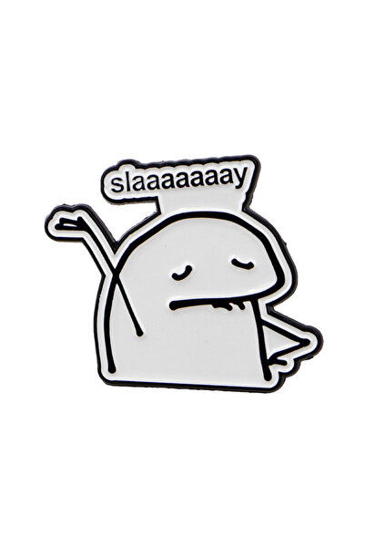 Choice 1 دبوس مينا مطبوع عليه اقتباسات إسبانية مضحكة، دبوس بروش كرتوني، شارة ...