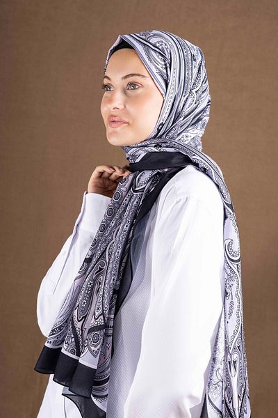 Akel Digital Soft Shawl Ethnic Pastel Pattern2