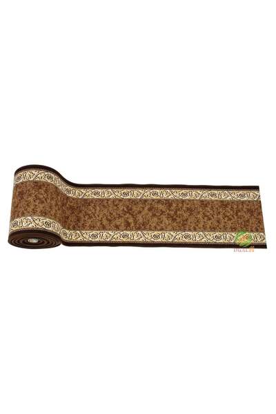 Dualhome Regal Rug Runner, Brown, Meter B - 60 CM, 200 cm