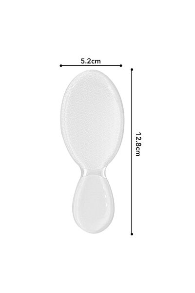 Choice Clear 1pcs Nano Glass Double-sided Foot Rasp Heel File Hard Dead Skin Callus Remover Exfoliating Ped