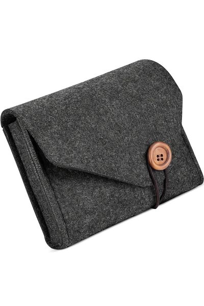 Choice maoz Portable Felt Electronics Accessories Organizer - Power Adapter & USB Cable Storage Case for Tr