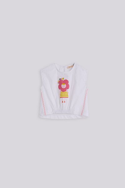 GB Baby Baby Girl White Blouse