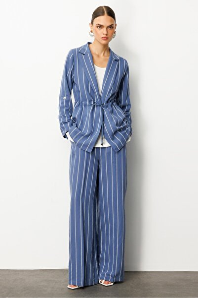 Moda İlgi Μοντέρνο Μονοκόμμα Ράμφος Σαφάρι Μανίκι Μά waist Τούνελ Δέσιμο Μέσα Μπλούζα Διπλό Τουνίκ Ιντγκό