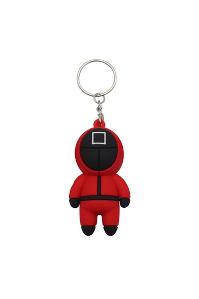 Choice B New Popular Film and Television Works Modeling Key Chain Cute Character Epoxy Keychain DIY Handma.