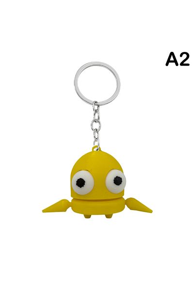 Choice A2 R.E.P.O. Robot Horror Games Anime Figure Keychain REPO Doll Keyring 3d Printed Bag Keychain Penda