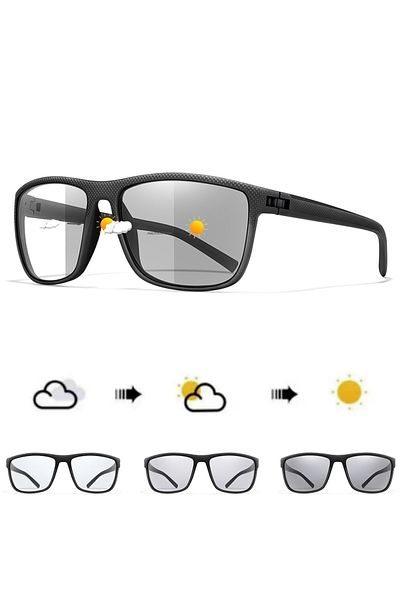 Choice TH9 Men Women Fashion Photochromic Anti-glare Sunglasses Classic Square Driving Outdoor Sports Cycli
