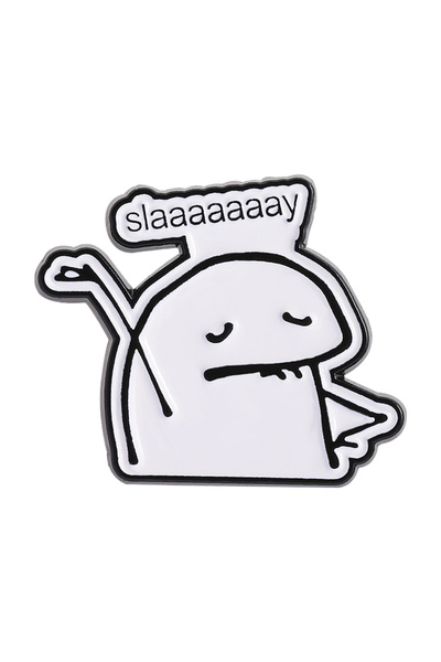 Choice دبابيس مينا عليها اقتباسات إسبانية مضحكة من الطراز 10، اهدأ أو اهدأ لا...