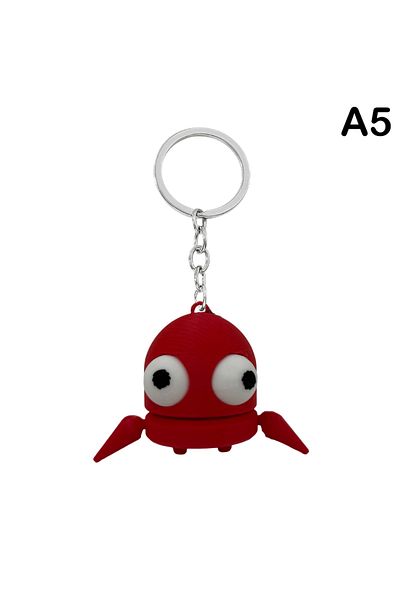 Choice A5 R.E.P.O. Robot Horror Games Anime Figure Keychain REPO Doll Keyring 3d Printed Bag Keychain Penda