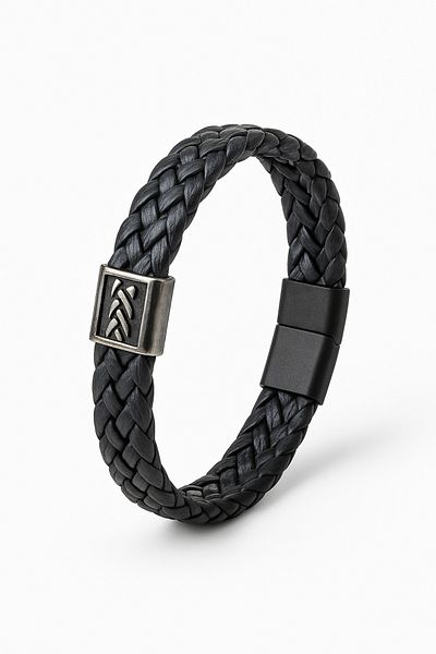 Bittox New Season Stylish and Modern Men's Leather Bracelet - Suitable for Daily and Special Use