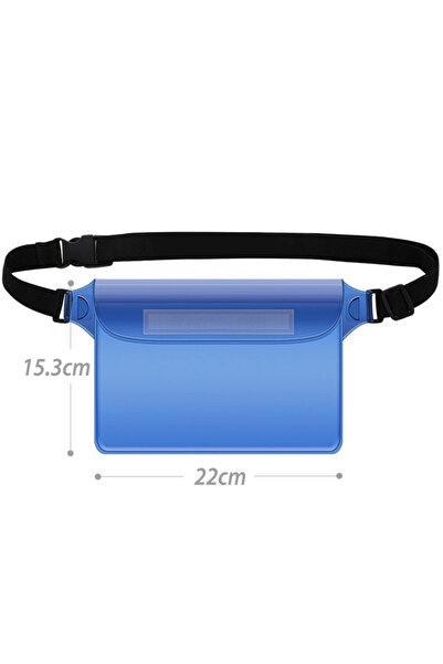Choice Blue Waterproof Swimming Bag Ski Drift Diving Shoulder Waist Pack Bag ...