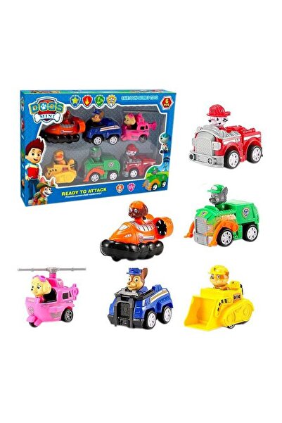 PAW PATROL Unique 6-Pieces Incredible Racer Snow Slide Toddler Toys Set For Kids