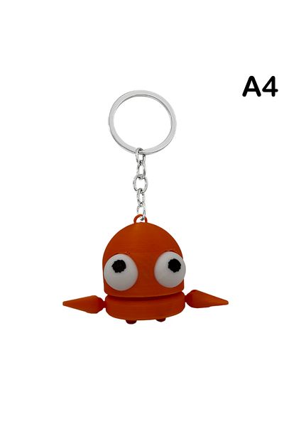 Choice A4 R.E.P.O. Robot Horror Games Anime Figure Keychain REPO Doll Keyring 3d Printed Bag Keychain Penda