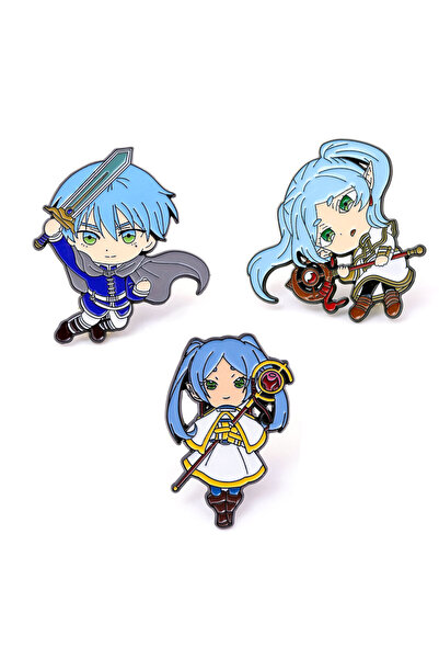 Choice 3 قطع من دبابيس المينا من مسلسل الأنمي الياباني فريين: ما وراء نهاية ا...